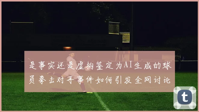 是事实还是虚构鉴定为AI生成的球员拳击对手事件如何引发全网讨论